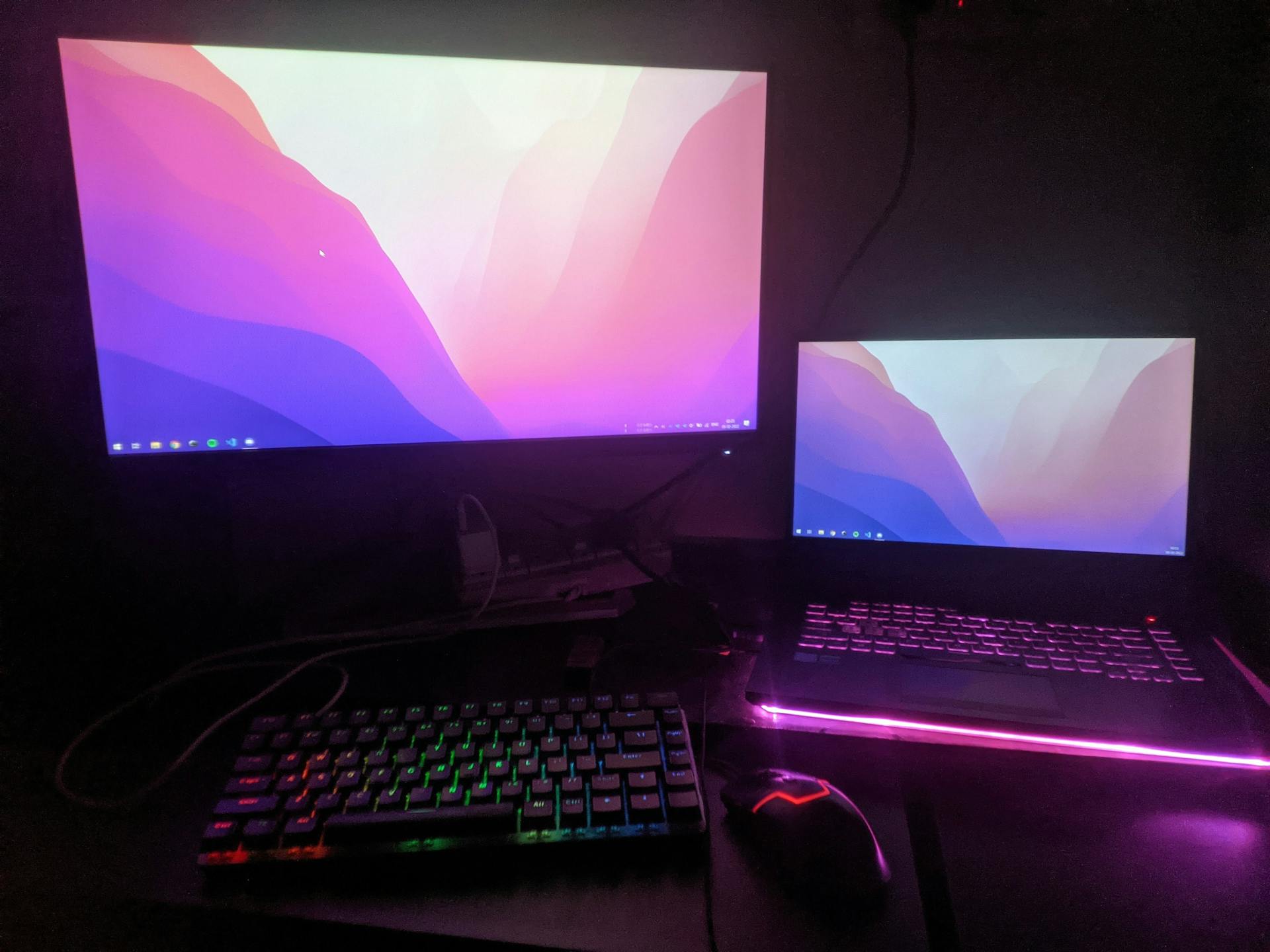 My computer desk